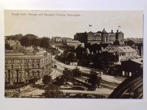 Postcard harrogate royal - postcard:, harrogate,