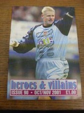 Oct-2001 Fanzine: Aston Villa - Heroes And Villains Issue 090