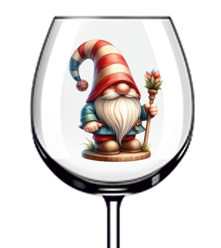 12x watercolor garden - 12x, gnome