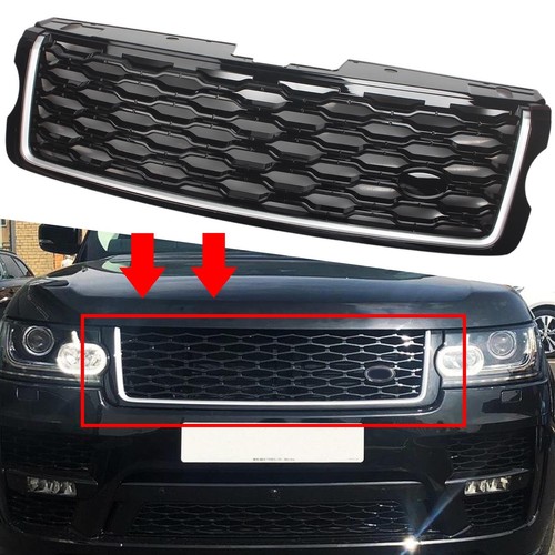 Front bumper upper grille for - upper,