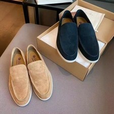 Classic Suede Slip-On Flat