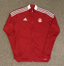 Aberdeen FC Full Zip Adidas Training Jacket, Medium, Excellent Condition