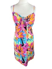 Tu Floral Linen Mix Dress