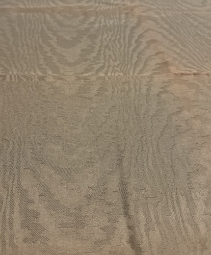 Brown dark heavyweight moire - brown,