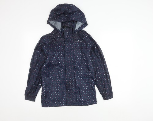 Trespass girls blue polka - girls',