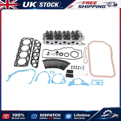 Complete cylinder head with - cylinder,