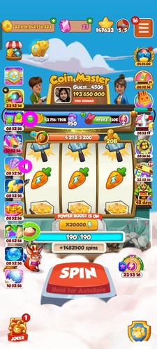 Coin master game spin - game,