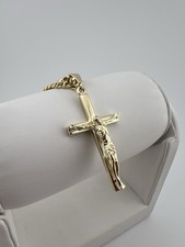 Solid 9ct Yellow Gold Cross /