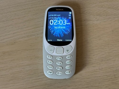 Genuine nokia 3310 grey - -,
