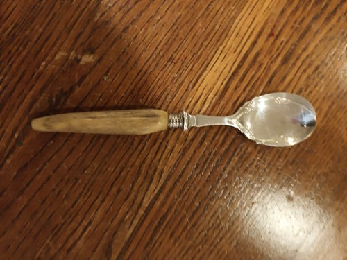 Vintage tusk handle epns jam - handle,