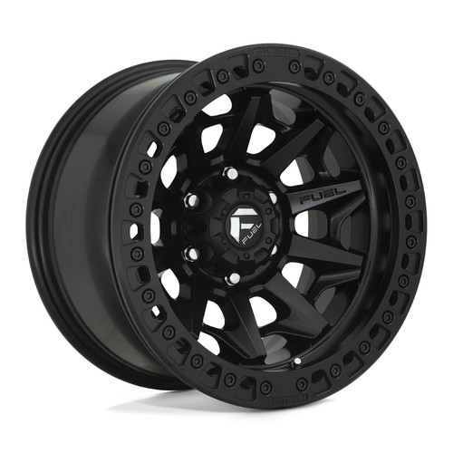 Black covert alloy wheels - black,