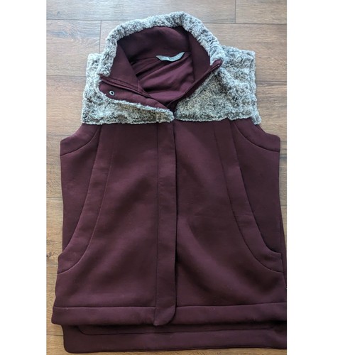 The north face burgundy faux - the,