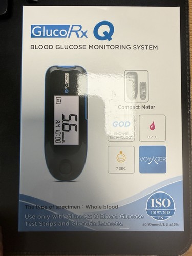 Glucorx blood glucose - q,