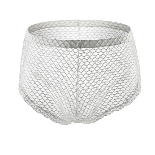 Mens transparent mesh - transparent,
