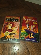 Pair of walt disney lion king