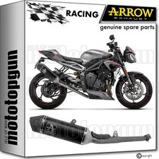 exhaust racing black c veloce arrow for triumph street triple 765 2020 20