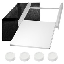 UNIVERSAL Tumble Dryer Washing Machine Stacking Stacker Kit Vibration Mat & Feet