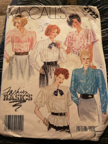Mccall 2722 vintage 80s - vintage,