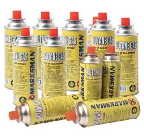 Butane gas can bottles - can,