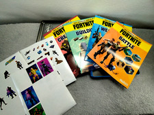 Unofficial Fortnite Tin of Books -  4 books and stickers.