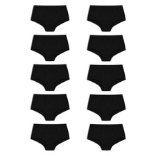 GIRLS 10 PACK HIPSTER SHORTS