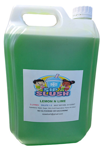 Litre lemon lime glycerol - 5,