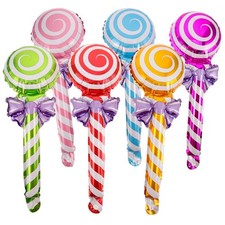 6 Pcs Inflatable Lollipop