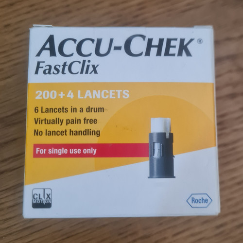 Accu chek fastclix lancets - fastclix,