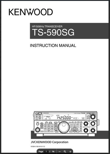 Kenwood 590sg operator - kenwood, ts-590sg