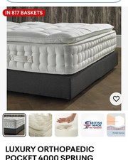 Luxury Orthopedadic Superkingsize Mattress 6FT