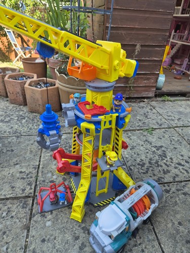Rubble crew crane tower - rubble,