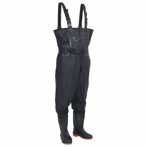 Chest waders with - with, and