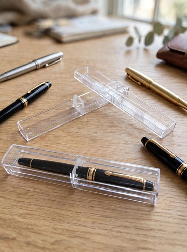 Clear plastic pen gift box - pen, |