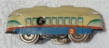 Vintage Tin Wind-Up Toy Train