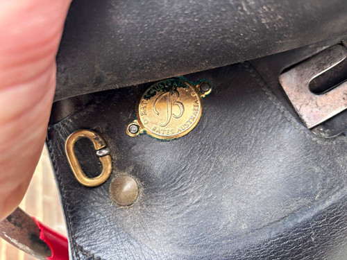 Bates black leather - bates, dressage