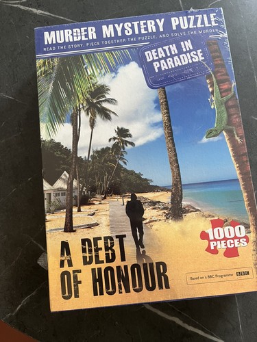 Murder mystery jigsaw - murder, puzzle