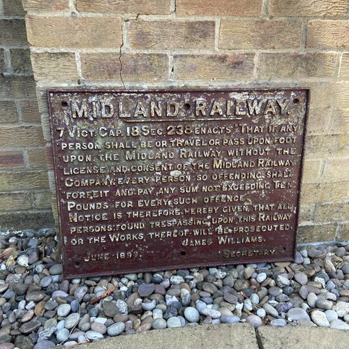 Original 1893 midland railway - midland,