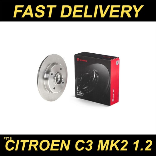 Brake discs pair solid for - 2x,