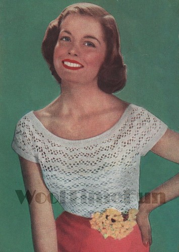 Vintage crochet pattern womens - crochet,