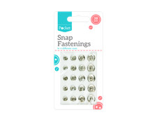 Snap Fastenings 20 Pk