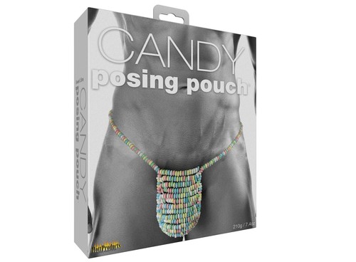 Candy posing pouch male - candy, edible