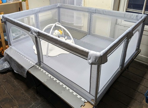 Dripex baby playpen - baby, mesh