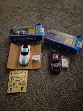 Scalextric Gt Lighting Solo Car / White / Purple