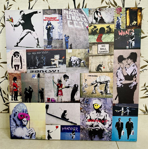Banksy street art graffiti - banksy,