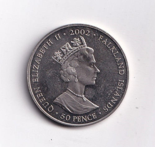 Falkland islands pence 2002 - 50,