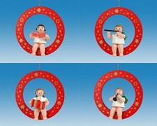 Tree Trunk Angel IN Red Ring