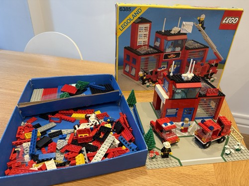 Lego city fire - fire, 6385