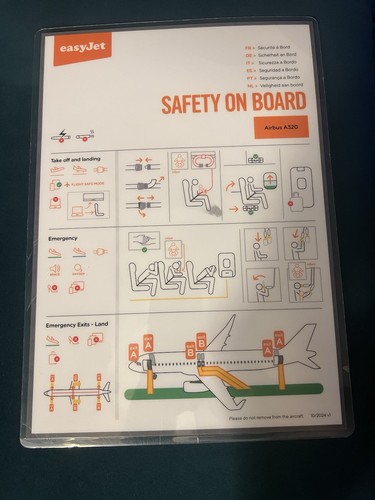 Easy jet a320 safety - jet,