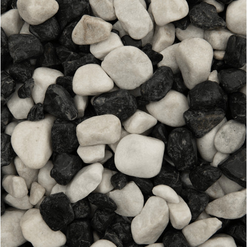 20kg 40mm zebra pebbles - 20kg,