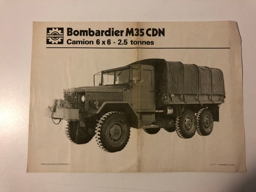 1980 bombardier military m35 - ~1980,